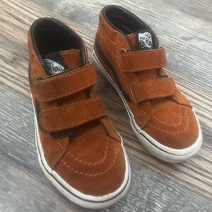 Brown Vans High Tops kids shoes